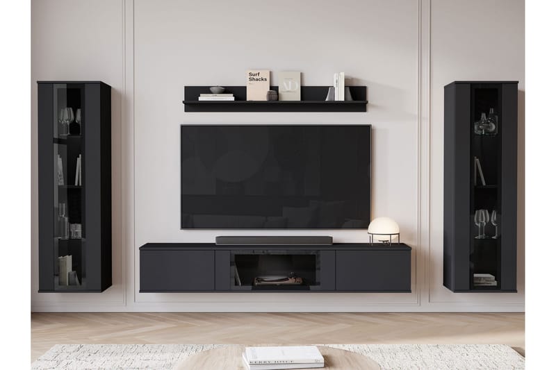 Gamal Tv-möbelset, Grå