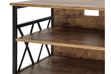 Melnychuk TV-Bänk 120 cm - Brun - Products - Möbler - TV- & Mediamöbler - TV bänk & mediabänk