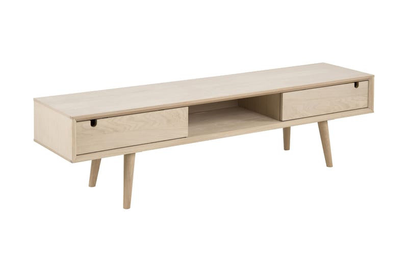 Myrviken TV-bänk 160 cm - Vitpigmenterad Ek - Products - Möbler - TV- & Mediamöbler - TV bänk & mediabänk