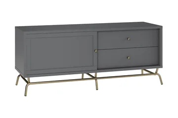 Nova Tv-bänk 150x48 cm Grafitgrå - CosmoLiving - Products - Möbler - TV- & Mediamöbler - TV bänk & mediabänk