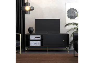 Nova TV-bänk 150x50 cm Svart - CosmoLiving - Products - Möbler - TV- & Mediamöbler - TV bänk & mediabänk