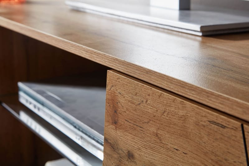 Seddik Tv-bänk 50x160 cm Rektangulär - Brun - Products - Möbler - TV- & Mediamöbler - TV bänk & mediabänk