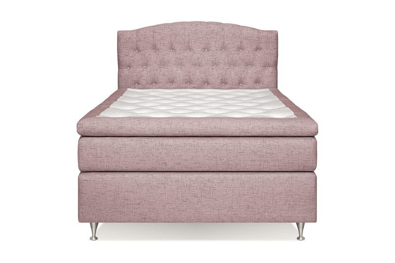 Belda Sängpaket 140x200 Medium - Rosa - Products - Möbler - Säng - Kontinentalsäng
