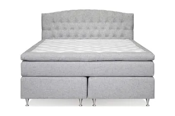 Belda Sängpaket 160x200 Fast - Ljusgrå - Products - Möbler - Säng - Kontinentalsäng