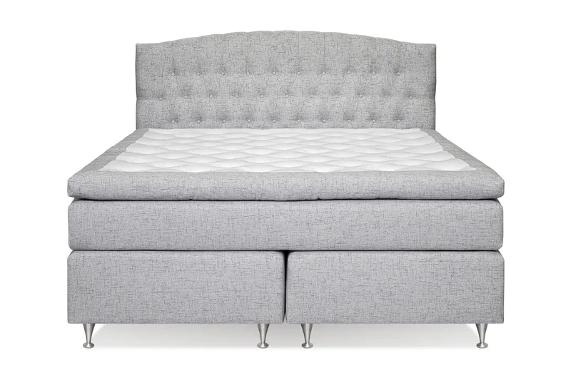 Belda Sängpaket 160x200 Fast - Ljusgrå - Products - Möbler - Säng - Kontinentalsäng