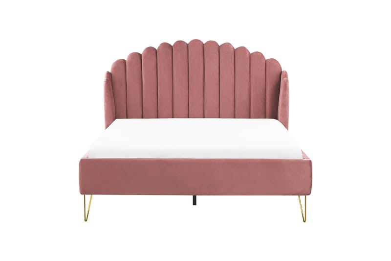 Benicio Sängram 140x200 cm - Rosa - Products - Möbler - Säng - Sängram & sängstomme