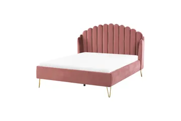 Benicio Sängram 140x200 cm - Rosa - Products - Möbler - Säng - Sängram & sängstomme