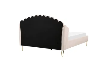 Benicio Sängram 160x200 cm - Beige/Guld - Products - Möbler - Säng - Sängram & sängstomme