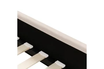 Benicio Sängram 160x200 cm - Beige/Guld - Products - Möbler - Säng - Sängram & sängstomme