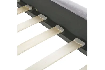 Benicio Sängram 180x200 cm - Grå/Guld - Products - Möbler - Säng - Sängram & sängstomme