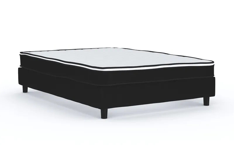 Billingen Kontinentalsäng 120x200 cm - Svart - Products - Möbler - Säng - Kontinentalsäng