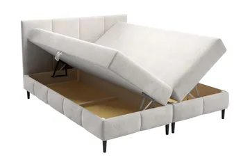 Celestine Förvaringssäng 120x200 cm - Grå - Products - Möbler - Säng - Komplett sängpaket