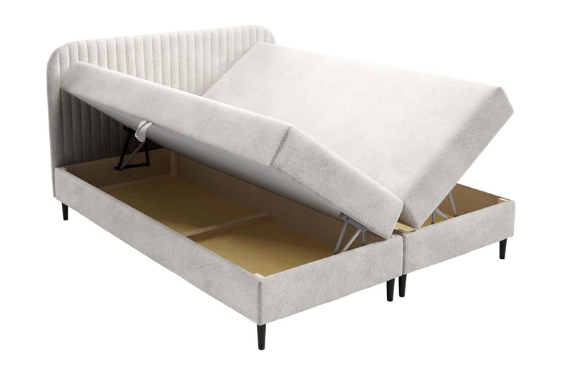 Celestine Förvaringssäng 160x200 cm - Grå - Products - Möbler - Säng - Komplett sängpaket