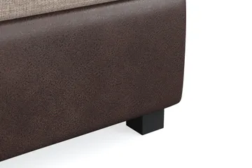 Cuba Sängpaket 105x200 med Två Bruna Kuddar - (+Fler val) Beige/Brun - Products - Möbler - Säng - Kontinentalsäng