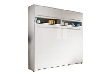 Rauk Sängskåp - Vit Högglans - Products - Möbler - Säng - Gästsäng & extrasäng - Sängskåp