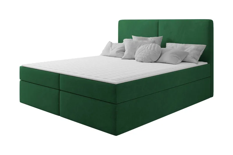 Garris Sängpaket Kontinentalsäng 160x200 cm, Grön
