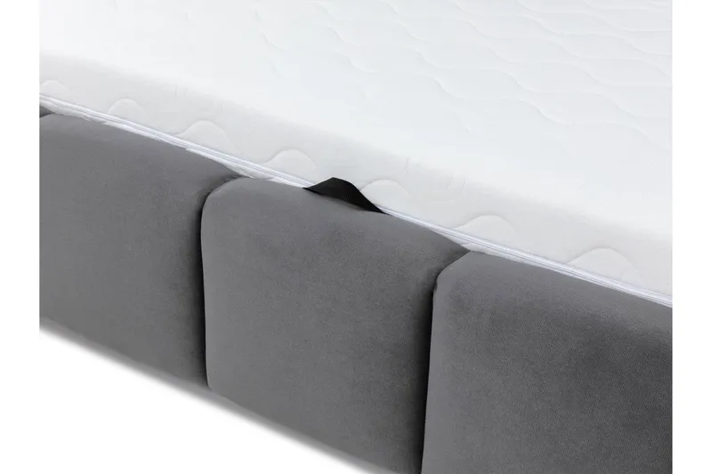 Gioia Förvaringssäng 140x200 cm - Grå - Products - Möbler - Säng - Säng med förvaring
