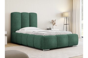 Gioia Sängram med Förvaring 90x200 cm - Grön - Products - Möbler - Säng - Sängram & sängstomme