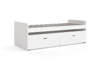 Granvik Sängram 90x200 cm utdragbar med extrasäng och förvaring - utan madrass - Products - Möbler - Säng - Sängram & sängstomme