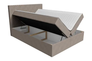 Laargard / Cosmo Sängpaket Kontinentalsäng 140x200 cm - Grön - Products - Möbler - Säng - Komplett sängpaket