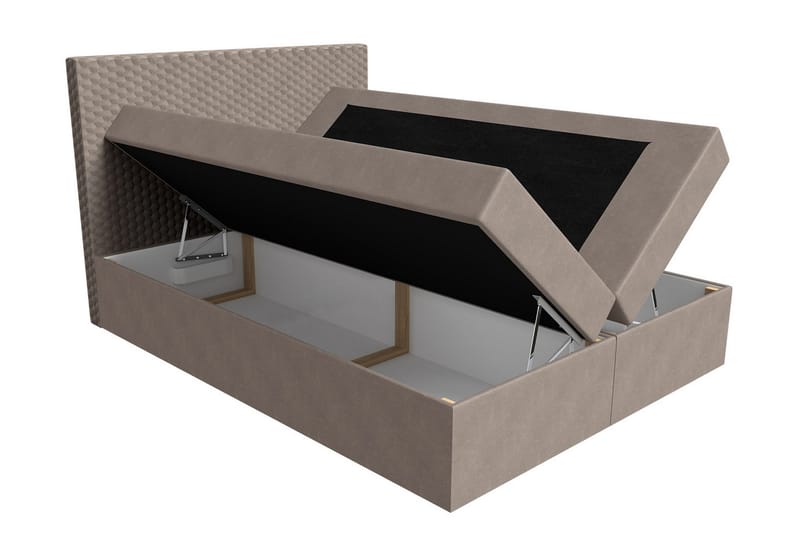 Laargard Kontinentalsäng medFörvaring 140x200 - Beige - Products - Möbler - Säng - Säng med förvaring