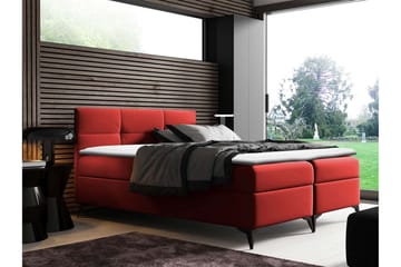Leckersbo Sängpaket Kontinentalsäng 120x200 cm - Röd - Products - Möbler - Säng - Komplett sängpaket