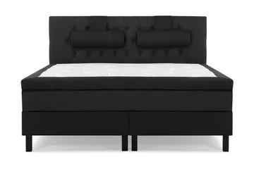 Latexmadrass - Svart/Grå/PU