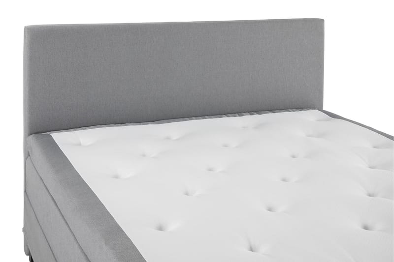 Lucky Komplett Sängpaket 180x200 Latex Slät Sänggavel - Mellangrå - Products - Möbler - Säng - Kontinentalsäng