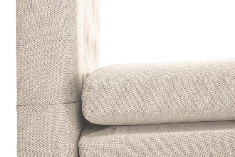 Lucky Komplett Sängpaket 180x200 Memory Diamant Sänggavel - Beige - Products - Möbler - Säng - Kontinentalsäng