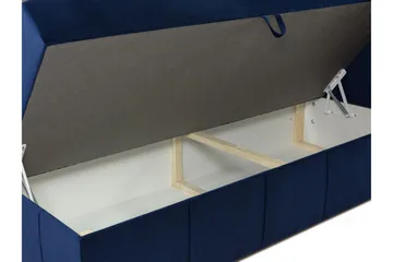 Lyckorna Kontinentalsäng 200x200 cm - Grå - Products - Möbler - Säng - Säng med förvaring