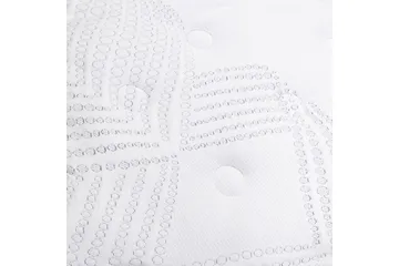 Fjädermadrass Harmony Top Pocket 160x200xh33 cm - Vit/Grå - Products - Möbler - Säng - Madrass - Bäddmadrass