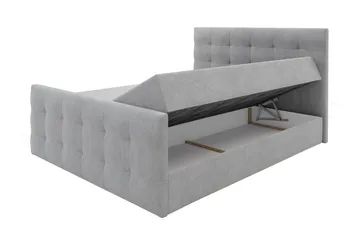 Milano Kontinentalsäng 180x210 cm  Rosa Beige - Rosa|Beige - Products - Möbler - Säng - Säng med förvaring