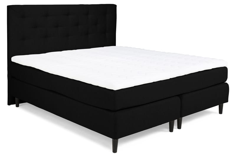 Nice Deluxe Kontinentalsäng 160x200 - Svart - Products - Möbler - Säng - Kontinentalsäng