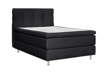 Oslo Lyx Kontinentalsäng 120 knappar loop 20 - Svart - Products - Möbler - Säng - Kontinentalsäng