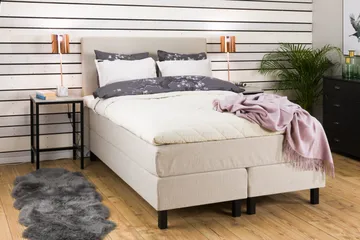 Princess Sängpaket 140x200cm - Beige - Products - Möbler - Säng - Kontinentalsäng