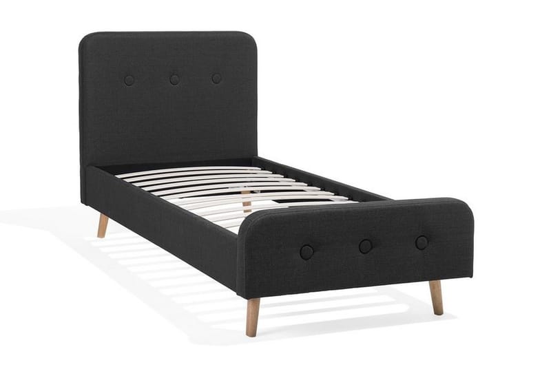 Rennes Dubbelsäng 90 | 200 cm - Grå - Products - Möbler - Säng - Sängram & sängstomme