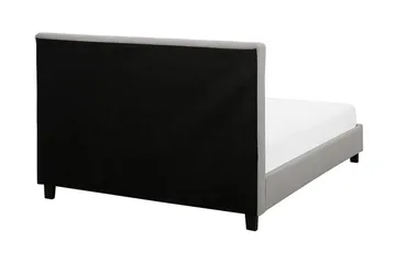 Rochelle Sängram 140x200  Grå - Grå - Products - Möbler - Säng - Sängram & sängstomme