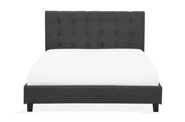 Rochelle Sängram 140x200  Svart - Svart - Products - Möbler - Säng - Sängram & sängstomme