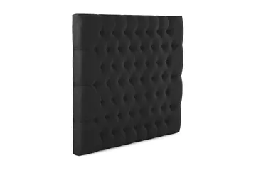 Lucky Diamant Sänggavel 120 cm - Svart/Grå - Products - Möbler - Säng - Sängtillbehör & sänggavel - Sänggavel