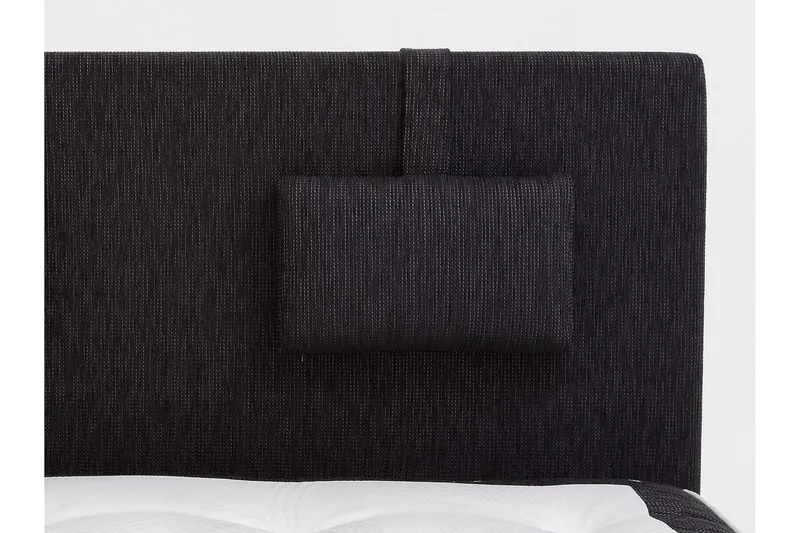 Lucky Liten Nackkudde 2-pack, Svart/Grå