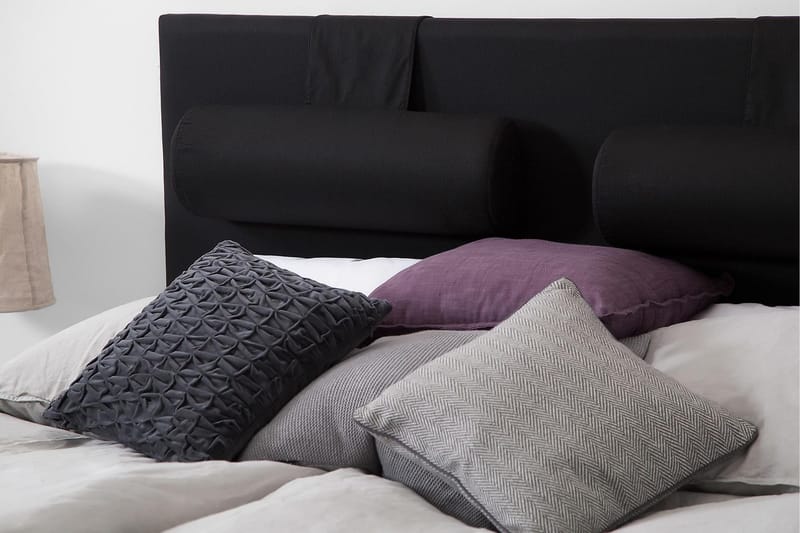 Meja Sänggavel 160x120 - Svart - Products - Möbler - Säng - Sängtillbehör & sänggavel - Sänggavel