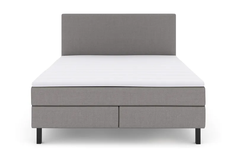 Select No 2 Komplett Sängpaket 160x200, Ljusgrå/Svart