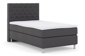 Select No 3 Komplett Sängpaket 120x200 Medium - Mörkgrå/Metall - Products - Möbler - Säng - Enkelsäng