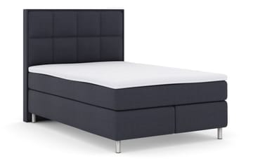 Select No 3 Komplett Sängpaket 160x200 Fast - Blå/Metall - Products - Möbler - Säng - Kontinentalsäng