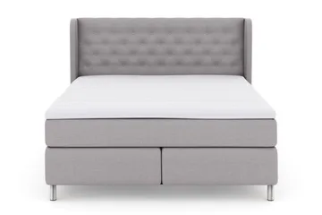 Select Sänggavel med Sidor 210 cm - Ljusgrå