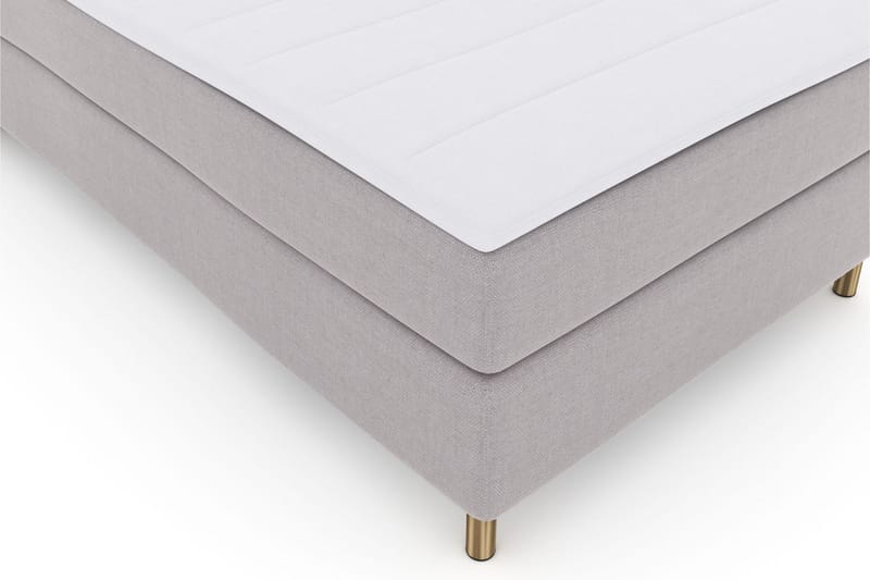 Select No 3 Kontinentalsäng 120x200 Fast - Ljusgrå/Koppar - Products - Möbler - Säng - Enkelsäng