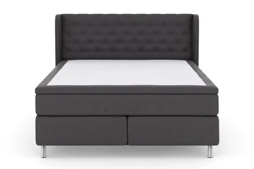Select Sänggavel med Sidor 160 cm - Mörkgrå