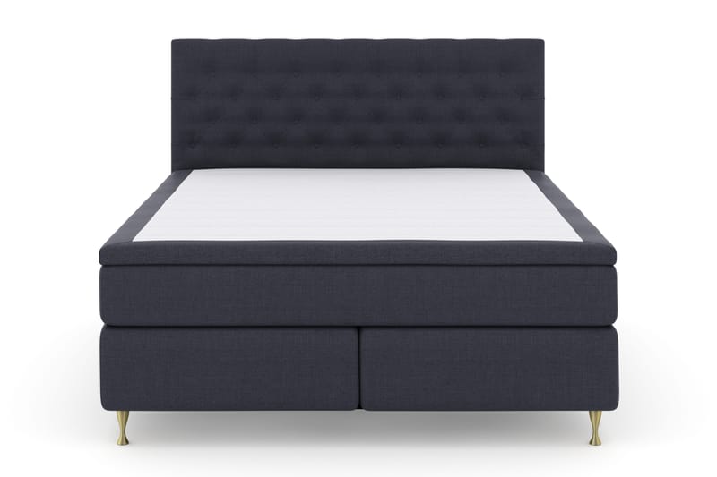Select No 4 Komplett Sängpaket 180x200 Fast - Blå/Guld - Products - Möbler - Säng - Kontinentalsäng