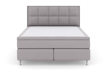 Select Rutig Sänggavel 180 cm - Ljusgrå