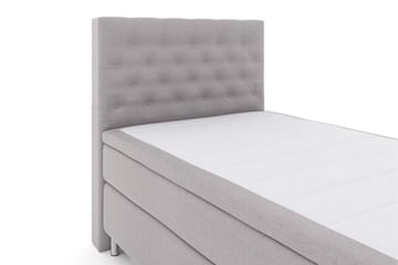 Select No 4 Kontinentalsäng 120x200 Medium - Ljusgrå/Metall - Products - Möbler - Säng - Enkelsäng